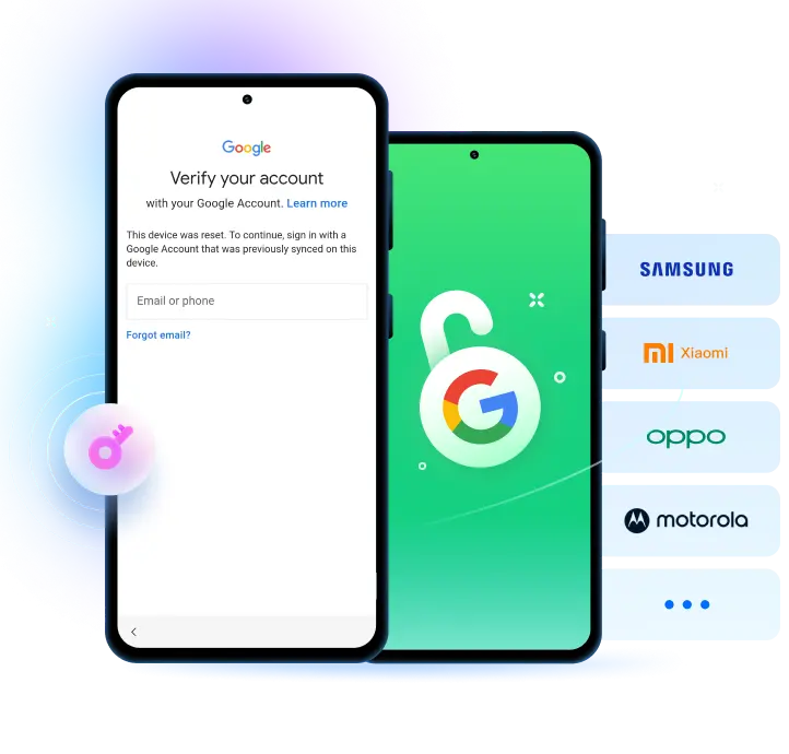 حذف قفل غوغل